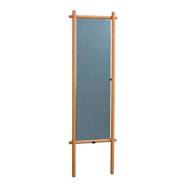 Standspiegel aus Eiche Massivholz 180 cm hoch