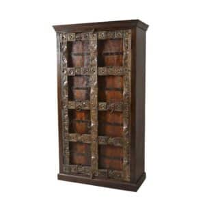 Massivholzschrank aus Teak Kolonial Design