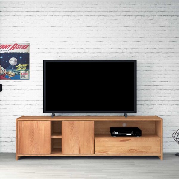 TV Board aus Kernbuche Massivholz 190 cm