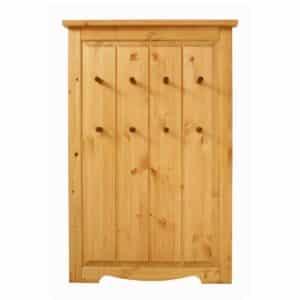 Wandgarderobe aus Kiefer Massivholz 80 cm breit