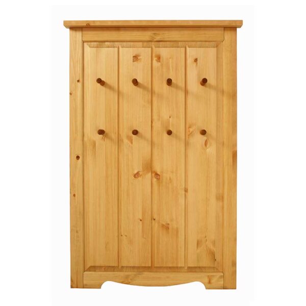 Wandgarderobe aus Kiefer Massivholz 80 cm breit