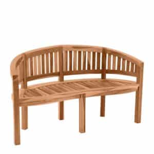 Gartenbank aus Teak Massivholz 150 cm breit