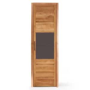 Drehtürschrank aus Wildeiche Massivholz modernem Design