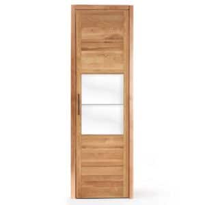 Kleiderschrank 1türig aus Wildeiche Massivholz 65 cm tief